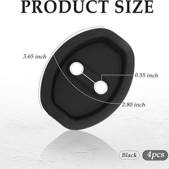 Premium Silicone Car Door Latch Protector Covers