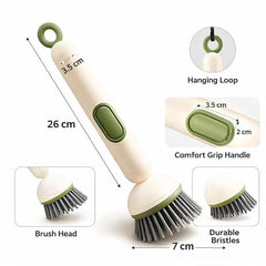 Multi-Purpose Kitchen Dish Cleaning Brush | 360° Rotating