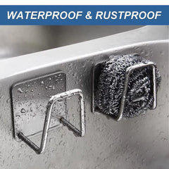 Rustproof Stainless Steel Sink Sponge Holder