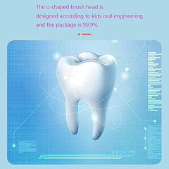 U-Shaped Kids Toothbrush - Daily Dental Care