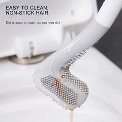 Multipurpose Silicone Toilet Brush - Golf Shape Design
