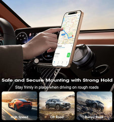 360° Vacuum Strong Magnetic Phones Holder + FREE (349/-) 3-in-1 Speed Charging Cable